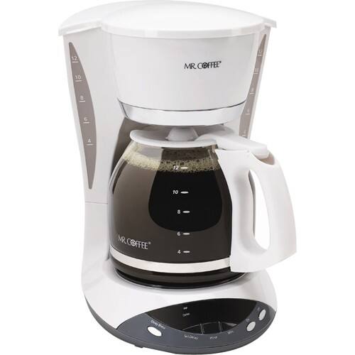 Front Standard. Mr. Coffee - Brewer - White.