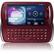 Front Standard. Sony Ericsson - XPERIA pro Smartphone - Wi-Fi - 3.5G - Slider - Red.