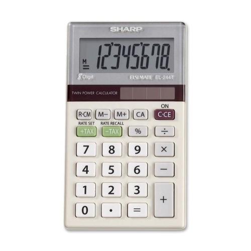  Sharp - EL244TB Pocket Calculator