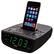 Front Standard. Jensen - Desktop Clock Radio - Apple Dock Interface.