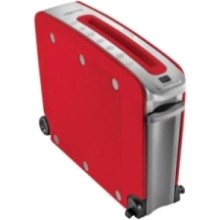 Black And Decker Paper Shredder Red CC602 6 Sheet Portable Tested