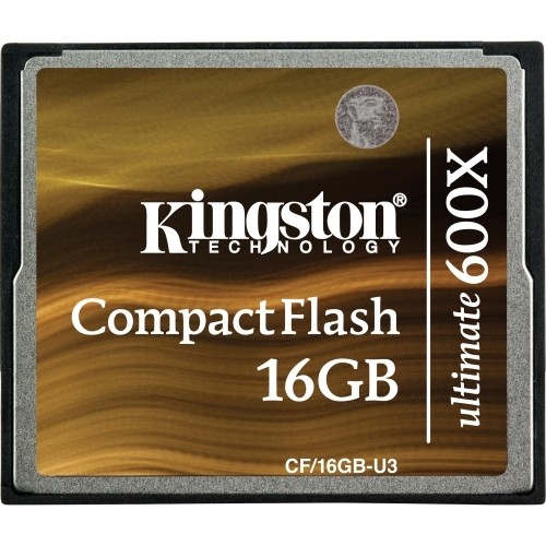  Kingston Technology - Ultimate 16 GB CompactFlash (CF) Card - 1 Card