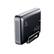 Front Large. IOGEAR - eGo Desktop 2 TB External Hard Drive - Jet Black.