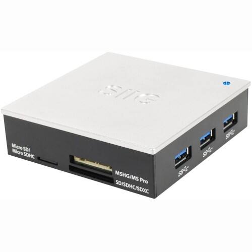 Front Standard. SIIG - USB 3.0 Flash Reader/USB Hub Combo.