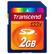 Front Standard. Transcend - 2 GB Secure Digital (SD) Card - 1 Card.