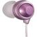 Front Large. Panasonic - Earphone - Pink.