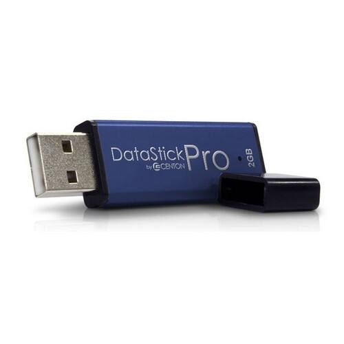 Front Standard. Centon - 2GB DataStick Pro USB 2.0 Flash Drive.