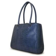 Front Large. Mobile Edge - Carrying Case for Notebook - Blue.