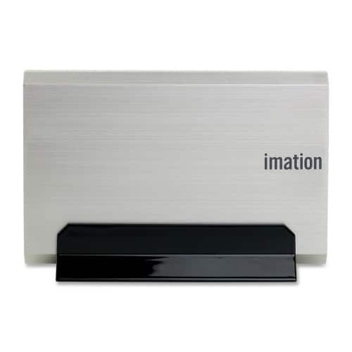 Front Standard. Imation - Apollo Expert 1.50 TB 3.5" External Hard Drive - Silver.