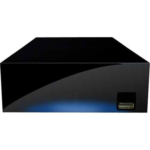 Front Standard. LaCie - 2 TB Network Hard Drive - Black.