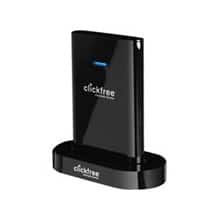 Front Large. Clickfree - 320 GB External Hard Drive - Black.