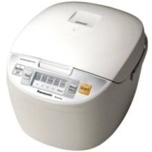 Front Large. Panasonic - Rice Cooker - White.