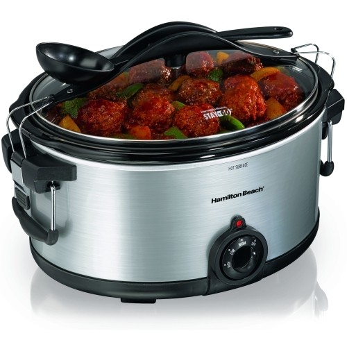  Hamilton Beach Stay or Go Portable Slow Cooker with
