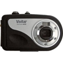 Best Buy Vivitar Vivicam V8400 8x Digital Zoom Underwater Digital Camera 8 1mp Black 8400