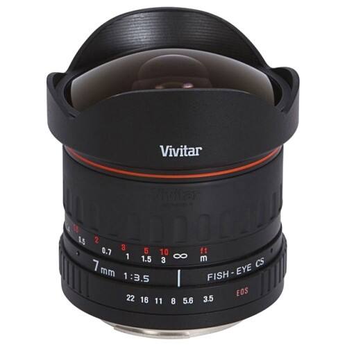 Front Standard. Vivitar - VIV-7MM-N 7mm Fisheye for Nikon Digital SLR Cameras.