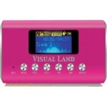 Front Large. Visual Land - Flash MP3 Player - Black.