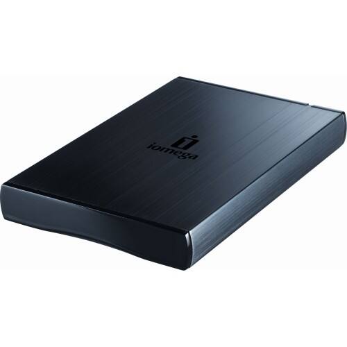 Front Standard. IOGEAR - Prestige Portable 1.50 TB 2.5" External Hard Drive - Black.