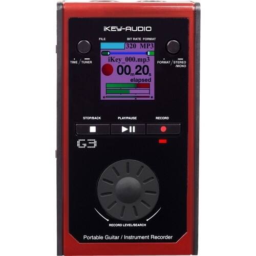 Front Standard. iKey-Audio - Musical Instrument Recorder.