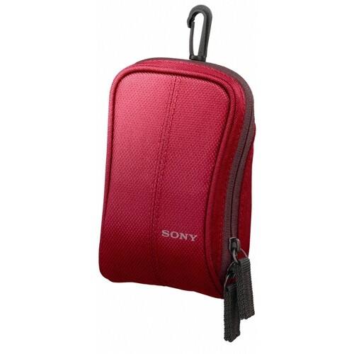 Front Standard. Sony - LCS-CSWR Case - Red.