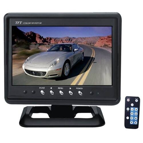 Front Standard. Pyle - 7" LCD Car Display.