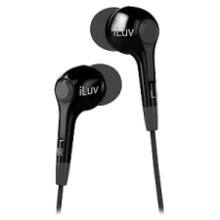 Front Large. Jwin - Headphones - Cafe Nites iEP222 Earphone - Black.