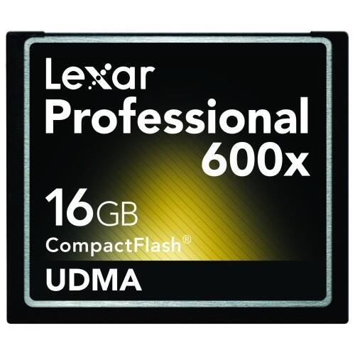 Front Standard. Lexar Media - Professional LCF16GCRBNA600 16 GB CompactFlash (CF) Card - 1 Card.