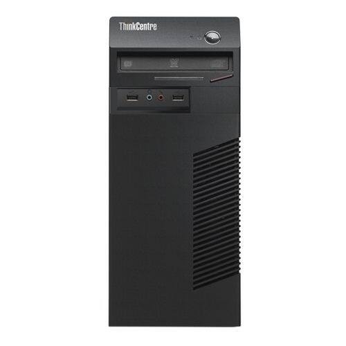 Front Standard. Lenovo - ThinkCentre Desktop Computer - 2 GB Memory - 320 GB Hard Drive - Business Black.