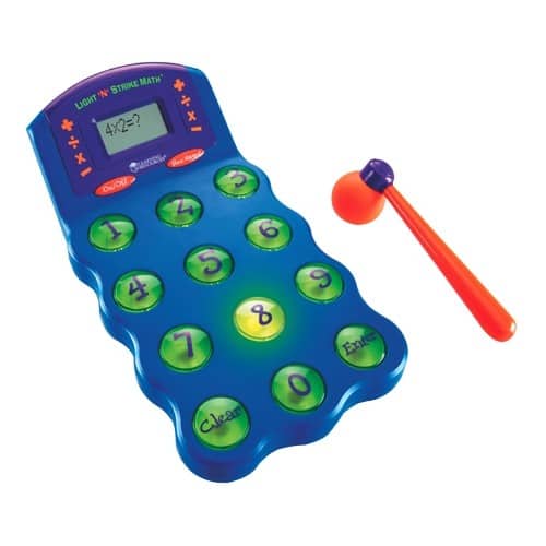Front Standard. Learning Resources - Light 'N' Strike Math Game.