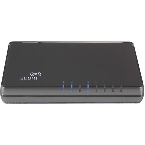 Front Standard. HP - Unmanaged Ethernet Switch.