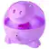 Front Large. SPT - SU-3751 Pig Ultrasonic Humidifier - Pink.