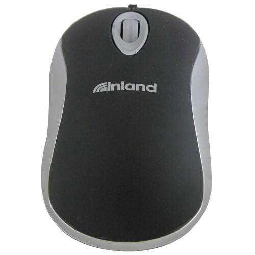 Front Standard. Inland - u-Click Mini USB Notebook Mouse.
