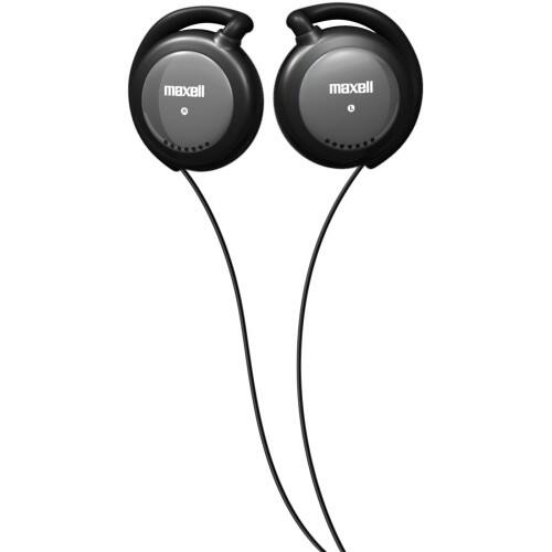Front Standard. Maxell - Kids Safe Earphone - Black.