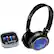 Front Standard. Coby - CV215BLU Folding Deep Bass Headphones/Isolation Jammerz Earphones Combo - Blue.