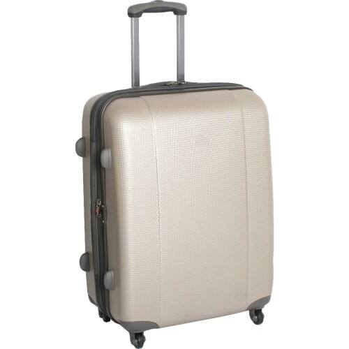 Front Standard. IT Luggage - Augusta Travel/Luggage Case (Trolley) for Travel Essential, - Beige.