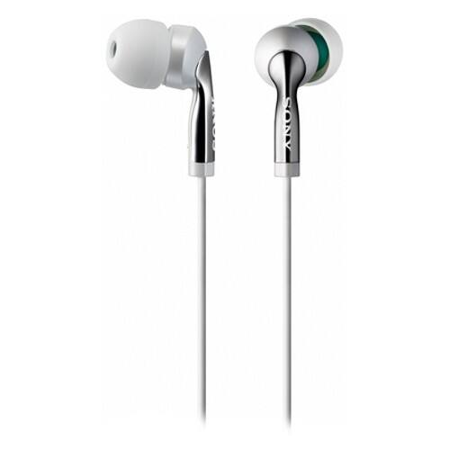 Front Standard. Sony - Premium Earphone - White.