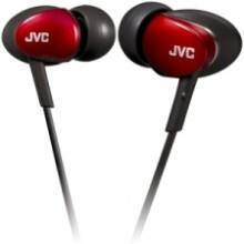 Front Large. JVC - Earphone - Red.