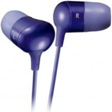 Front Large. JVC - Marshmallow Earphone - Violet.