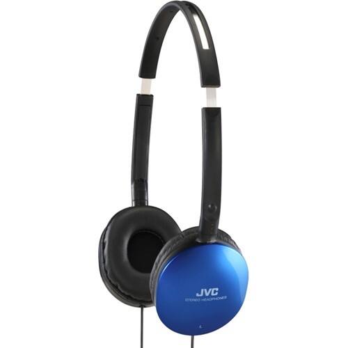 Front Standard. JVC - HAS150 Headphone - Blue.