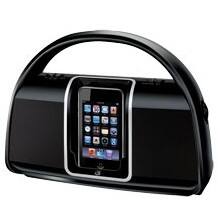 Front Large. DPI - BI100B Player Dock/Radio Boombox.