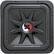 Front Large. Kicker - SoloX Woofer - Black.
