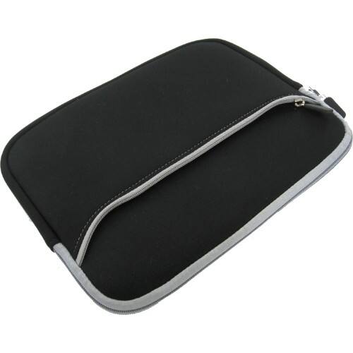 Front Standard. Fosmon - Carrying Case (Sleeve) for 10.2" Netbook, iPad - Black.