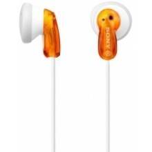 Front Large. Sony - Earphone - Orange.