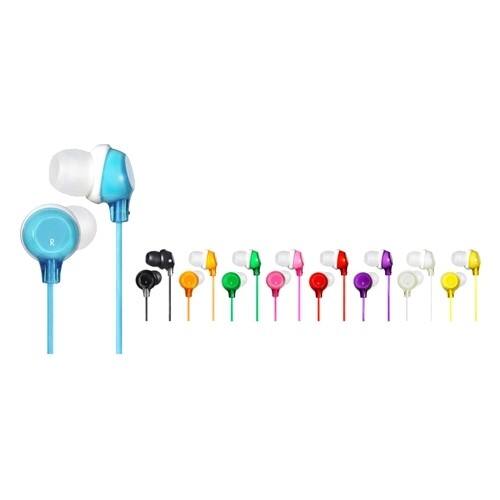 Front Standard. JVC - Earphone - White.