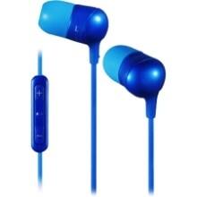 Front Large. JVC - Marshmallow Earset - Black.