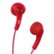 Front Large. JVC - Gumy HA-F150-P Earphone - Red.