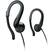 Front Standard. Philips - Stereo Earbud/Over-The-Ear Earphone - Binaural.