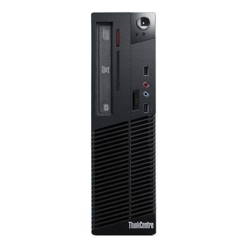 Front Standard. Lenovo - ThinkCentre Desktop Computer - 4 GB Memory - 320 GB Hard Drive - Business Black.