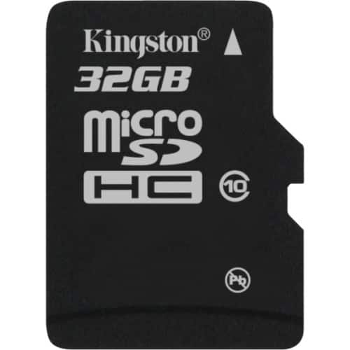 Front Standard. Kingston - MBLY10G2/32GB 32 GB MicroSD High Capacity (microSDHC) - 1 Card.