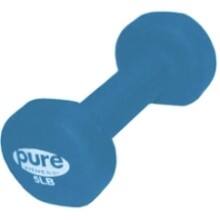 Front Large. JamzProducts - Dumbbell (Colors May Vary) - Medium Blue.