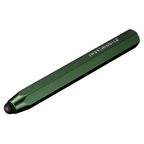 Front Standard. Just Mobile - AluPen Stylus - Green.